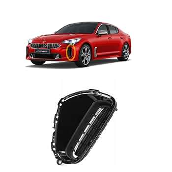 ◆h◆ GENUINE Fog Light Trim Cover Bezel LEFT for 15-17 Hyundai